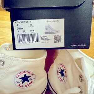 Converse All Star Hi Top Optical White